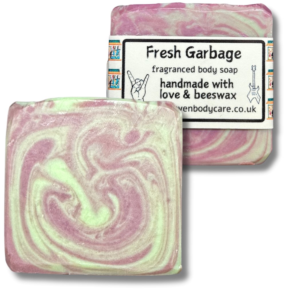 Fresh Garbage (Fragranced) Tallow Soap Jasmine Sandalwood