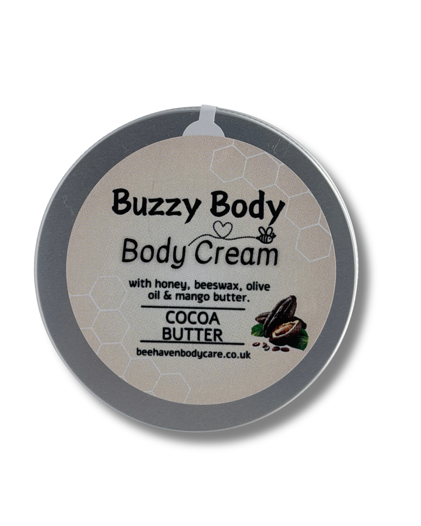 Cocoa Butter Scented, Thick Body Cream - Honey & Beeswax