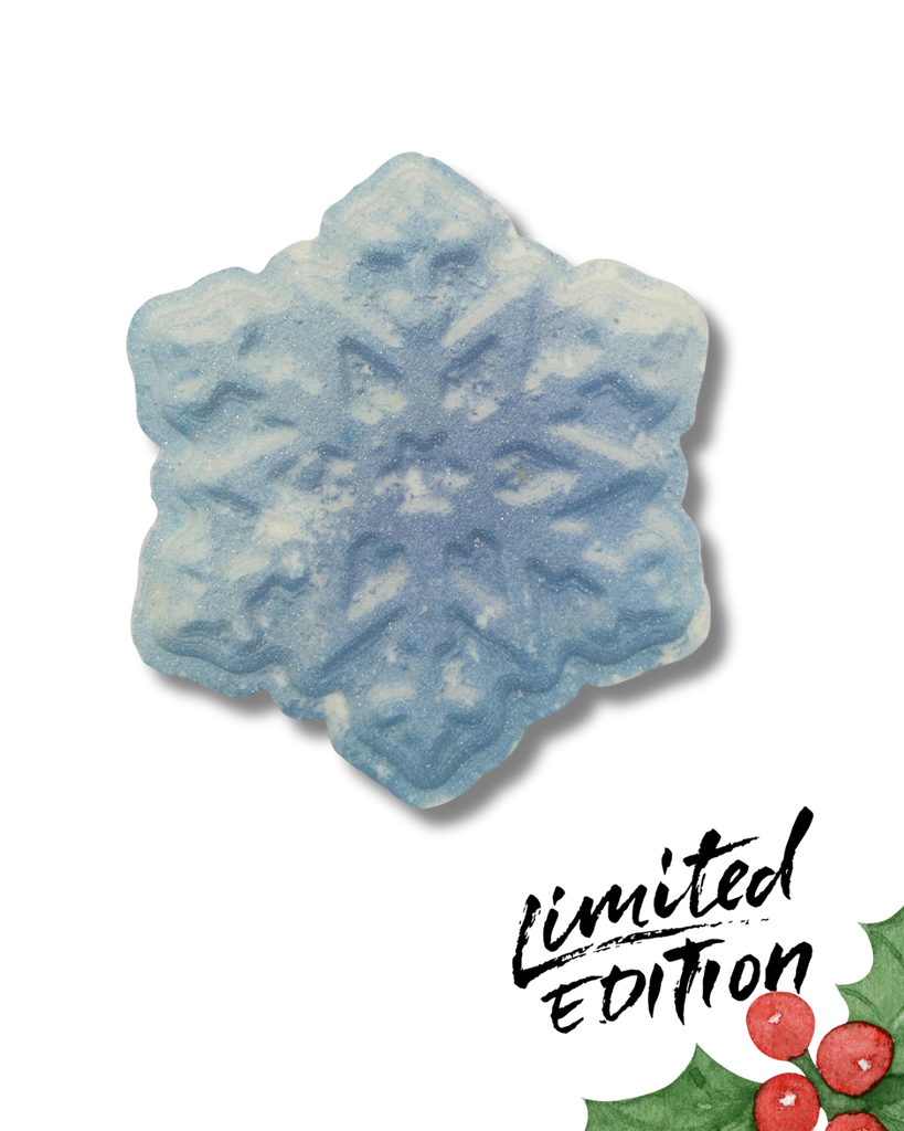Snowflake Bath Bomb - Winter Spruce