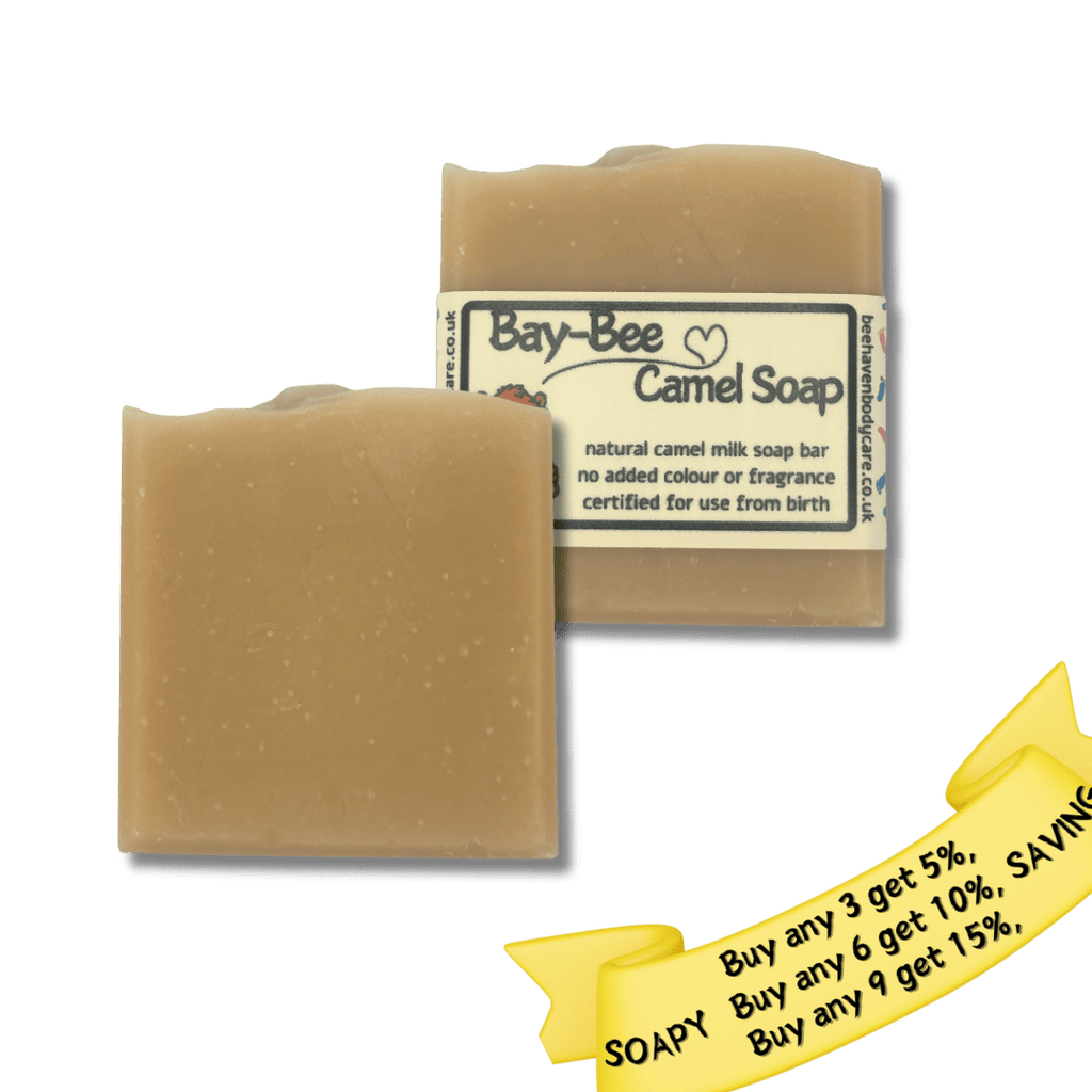 Bay - Bee Camel Soap - Fragrance Free for Baby (XL size) - Bee Haven Bodycare & Gifts