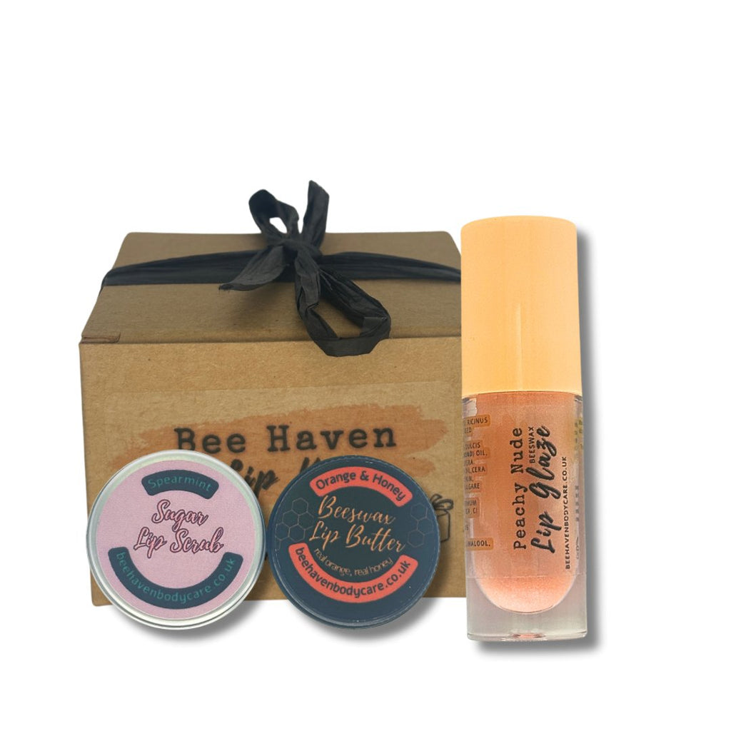 Bee Haven Lip Kit (3pcs) Various Colours - Bee Haven Bodycare & Gifts