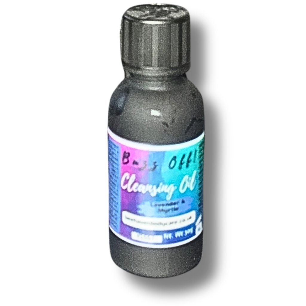 Buzz Off! Facial Cleansing Oil (Makeup Remover) Lavender & Myrtle - Bee Haven Bodycare & Gifts