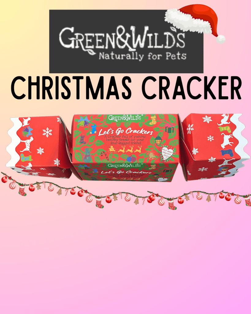 Christmas Cracker for Dogs 100g - Green & Wilds - Bee Haven Bodycare & Gifts