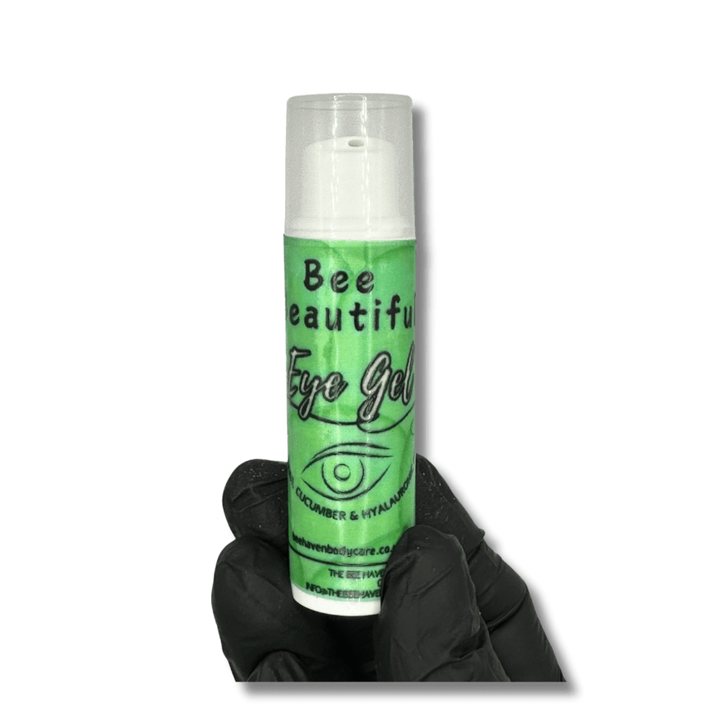 Eye Gel - Aloe Vera, Cucumber and Hyaluronic Acid - Bee Haven Bodycare & Gifts