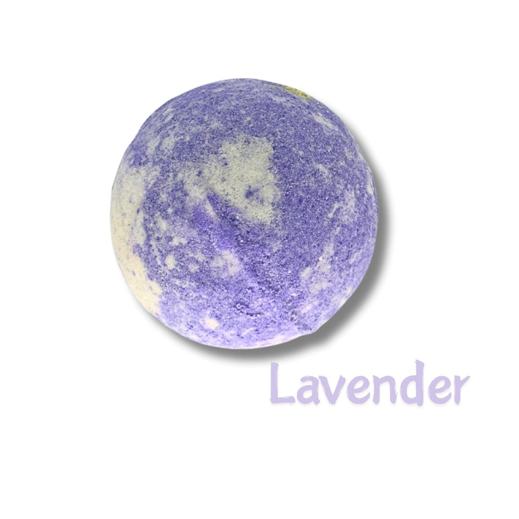 Lavender (Essential Oil) Bath Bomb - Bee Haven Bodycare & Gifts