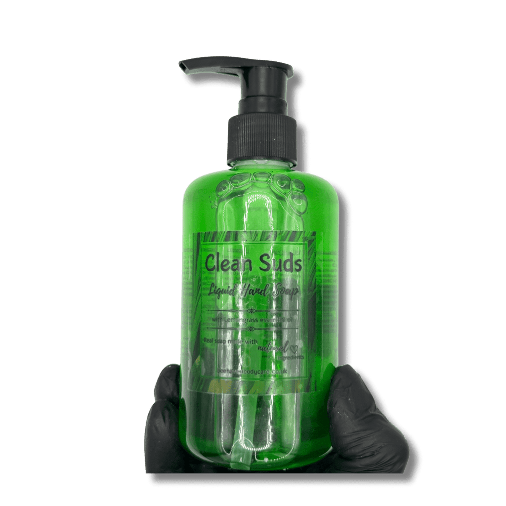 Natural Liquid Hand Soap - Lemongrass - Bee Haven Bodycare & Gifts