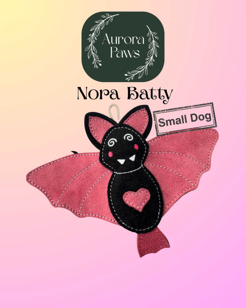 Nora Batty SMALL BREED Eco Dog Toy from Aurora Paws - Bee Haven Bodycare & Gifts