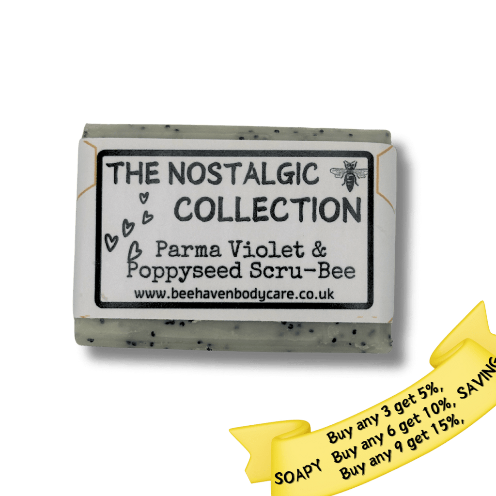 Parma Violet & Poppyseed - The Nostalgic Collection - Bee Haven Bodycare & Gifts