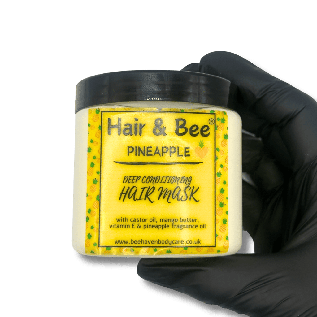 Pineapple Scented Hair Mask - Hair & Bee® - Bee Haven Bodycare & Gifts