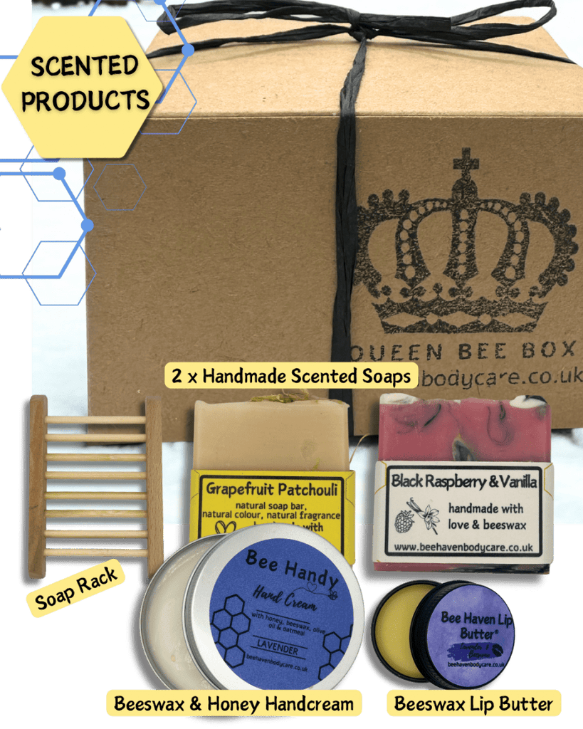 Queen Bee (5pcs) Gift Box - Bee Haven Bodycare & Gifts