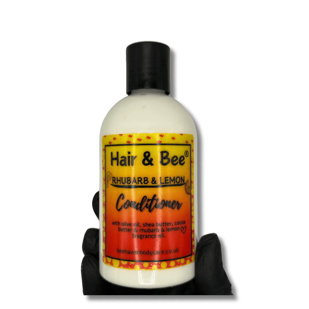 Rhubarb & Lemon Hair Conditioner - Hair & Bee® - Bee Haven Bodycare & Gifts