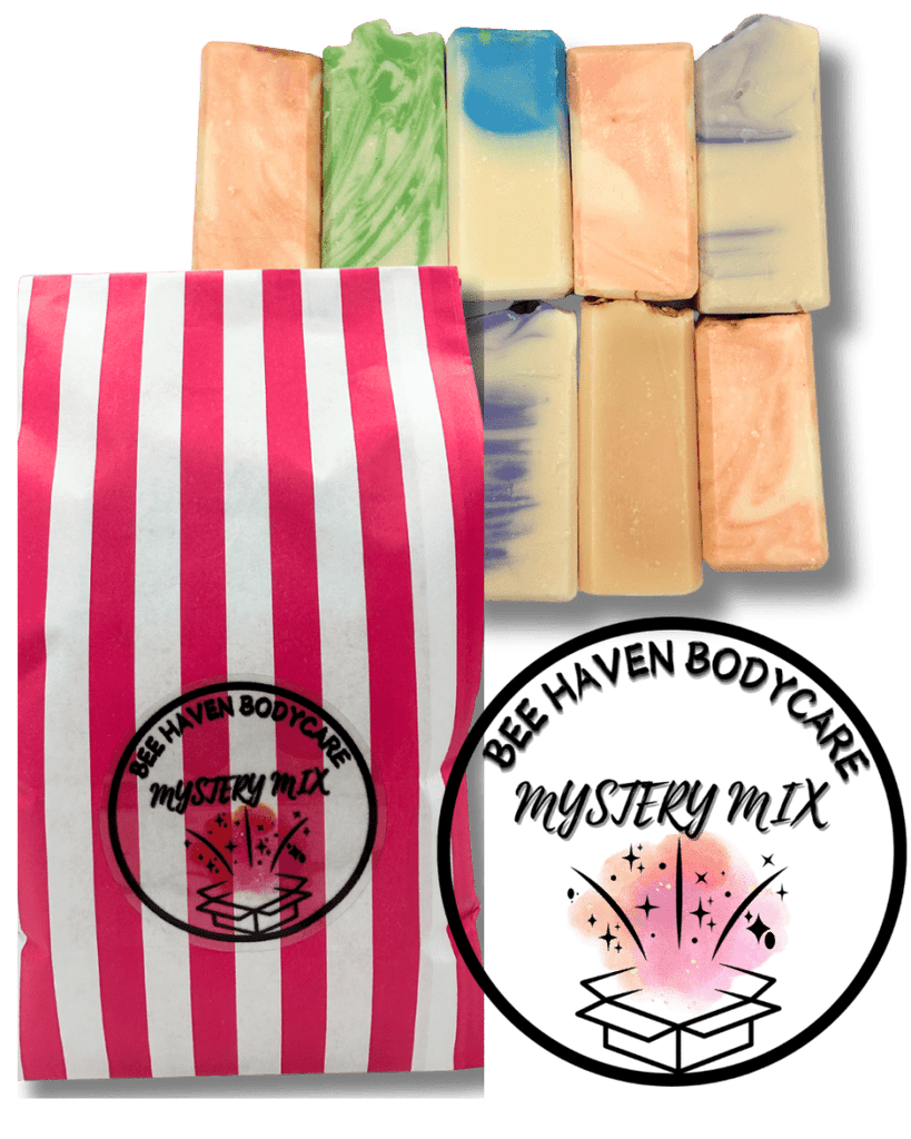 Soap Mystery Mix - 10 Travel Sized Soap Bars - Bee Haven Bodycare & Gifts