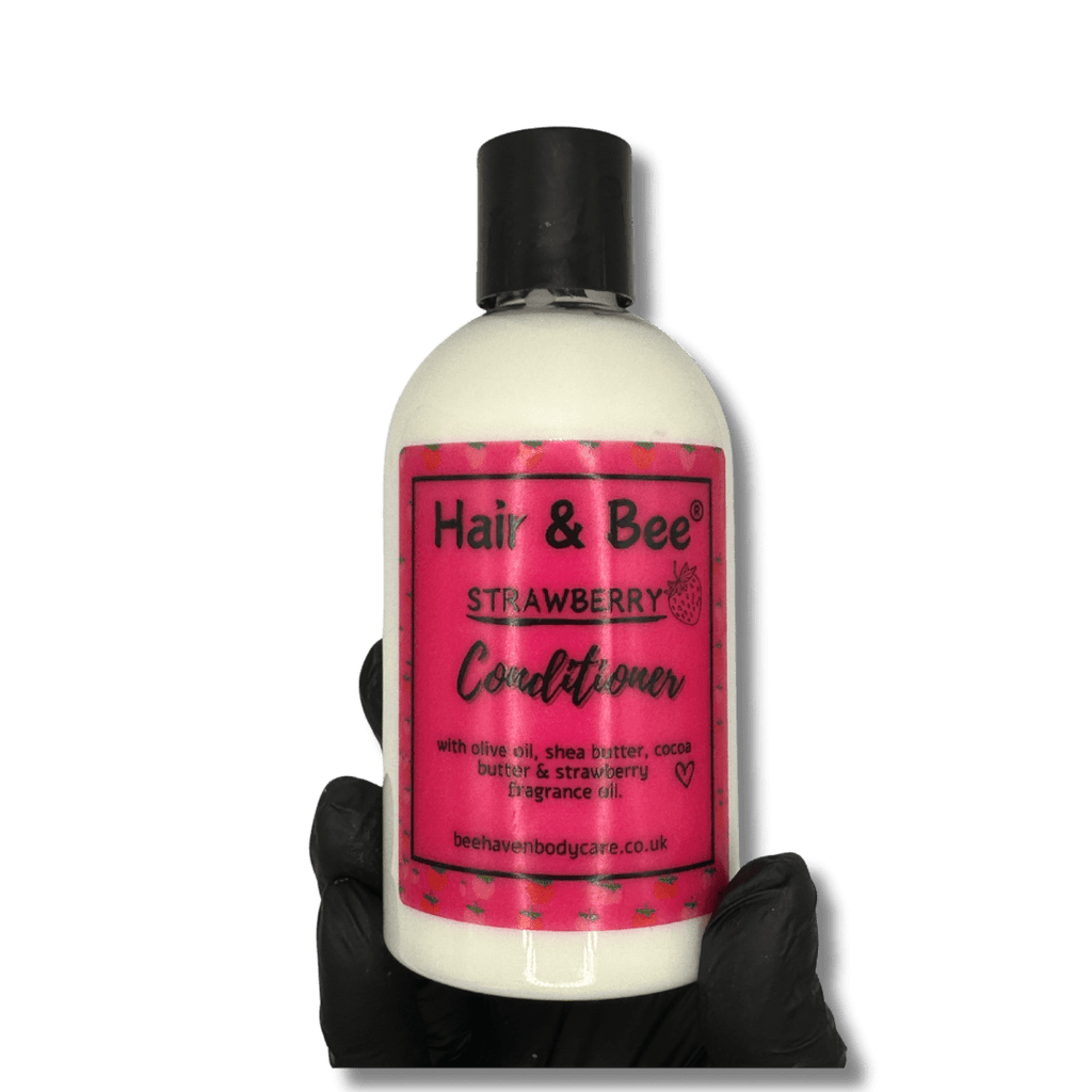 Strawberry Hair Conditioner - Hair & Bee® - Bee Haven Bodycare & Gifts