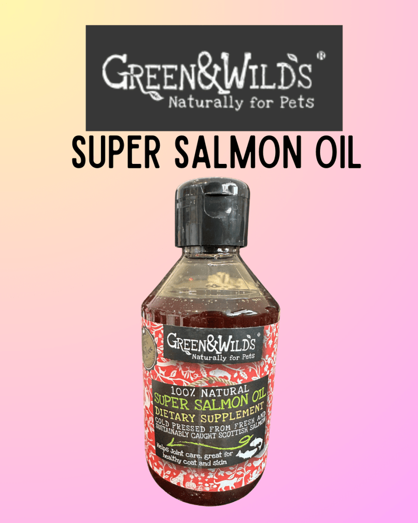 Super Salmon Oil (Dogs & Cats) 250ml - Green & Wilds - Bee Haven Bodycare & Gifts