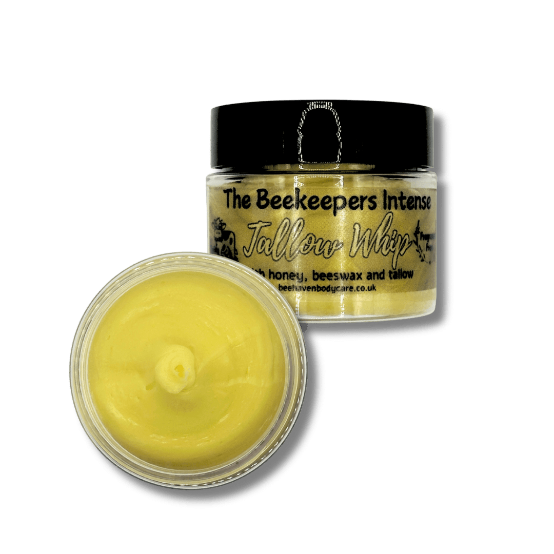 The Beekeepers Intense Tallow Whip- Fragrance Free – Bee Haven Bodycare