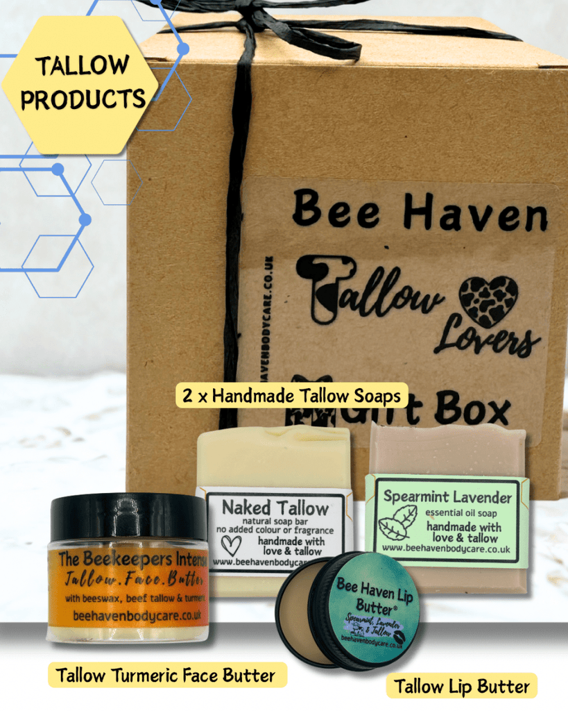 The Tallow Lovers (4pcs) Gift Box - Bee Haven Bodycare & Gifts