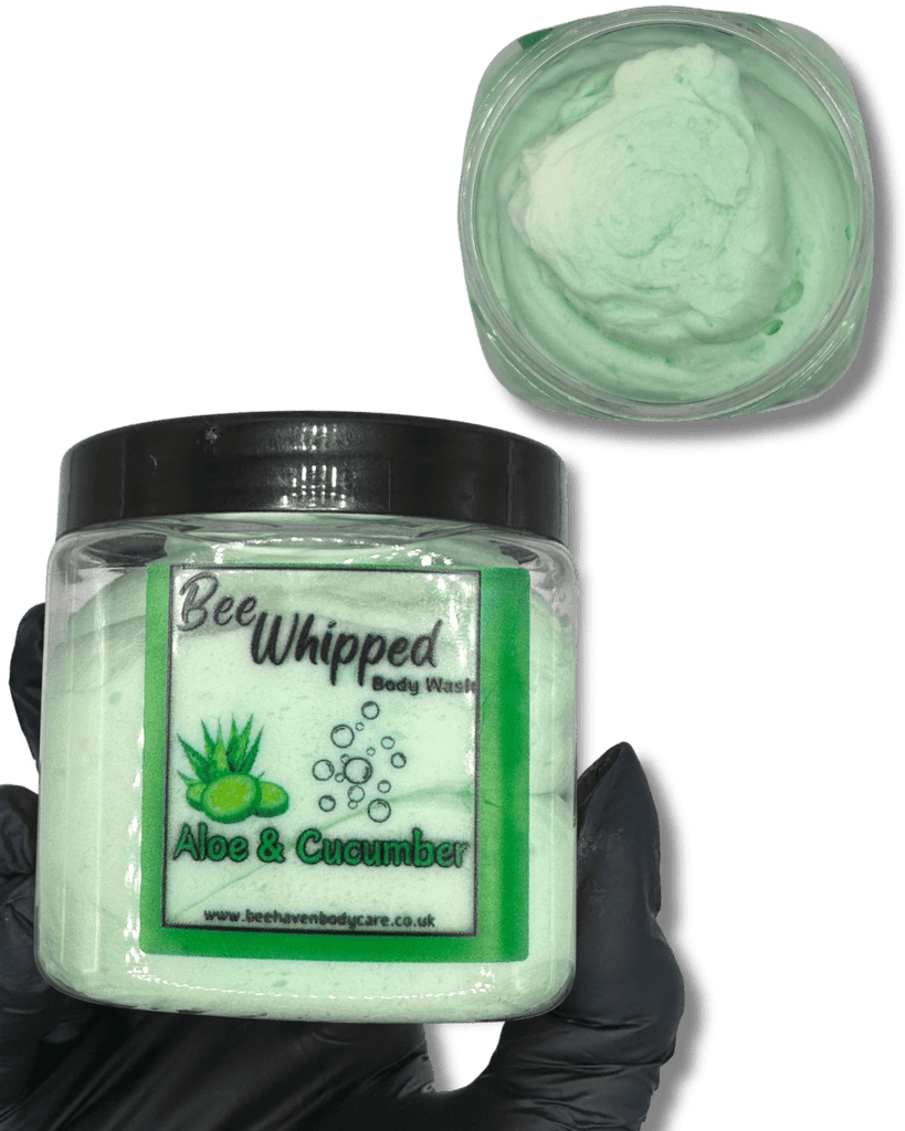 Whipped Body Wash - Aloe & Cucumber - Bee Haven Bodycare & Gifts
