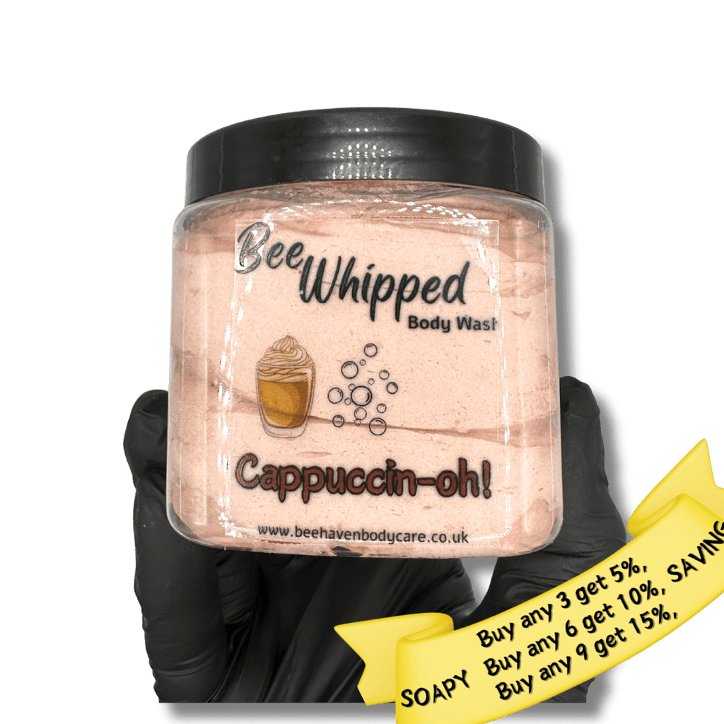 Whipped Body Wash - Cappuccino - Bee Haven Bodycare & Gifts