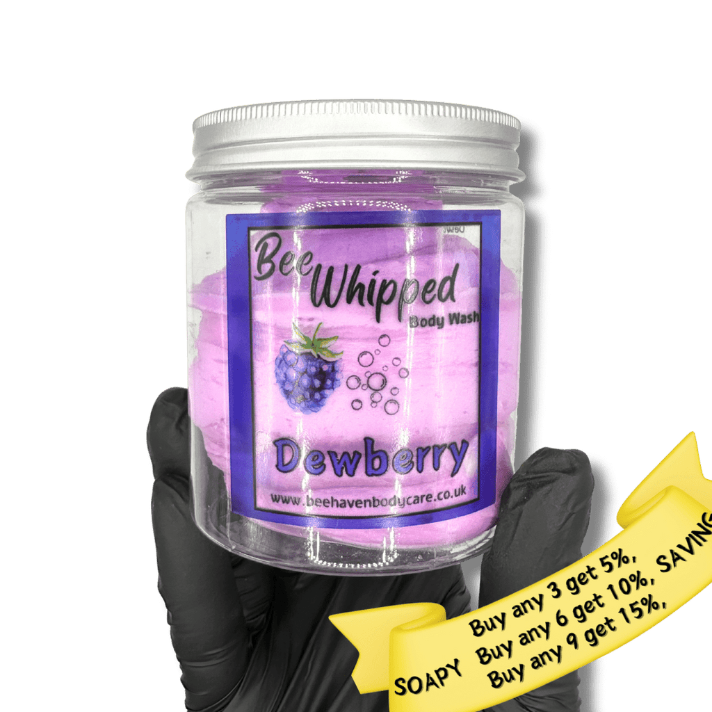 Whipped Body Wash - DEWBERRY - Bee Haven Bodycare & Gifts