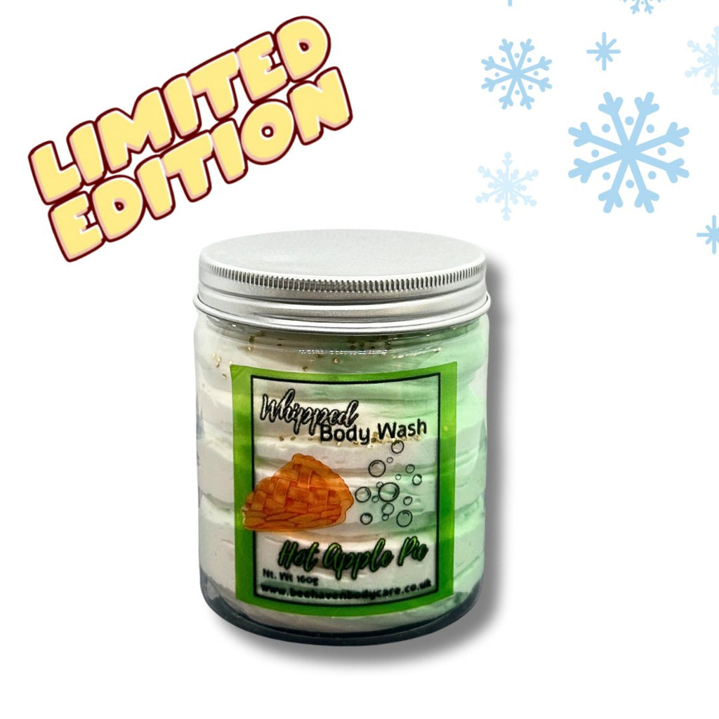 Whipped Body Wash - Hot Apple Pie - Bee Haven Bodycare & Gifts