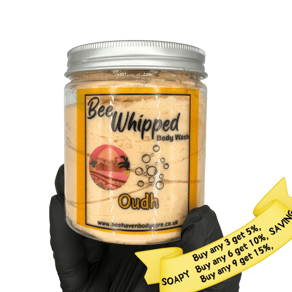Whipped Body Wash - Oudh - Bee Haven Bodycare & Gifts