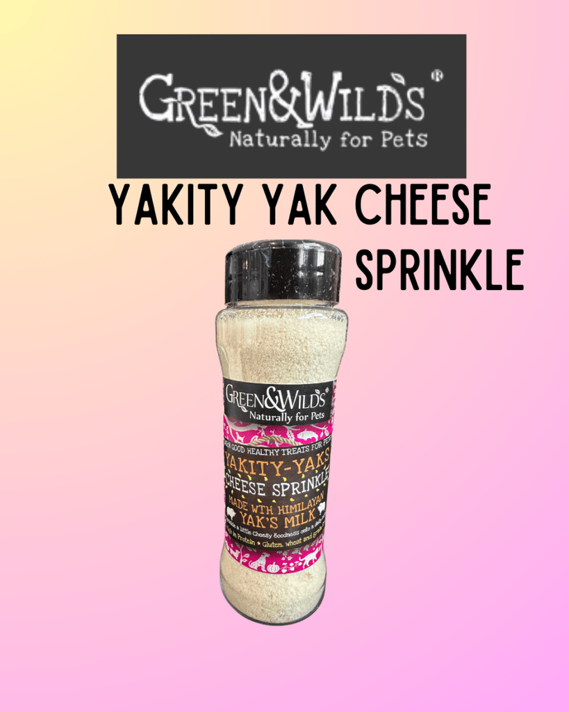 Yakity Yak Cheese Sprinkle, 165ml - Green & Wilds - Bee Haven Bodycare & Gifts