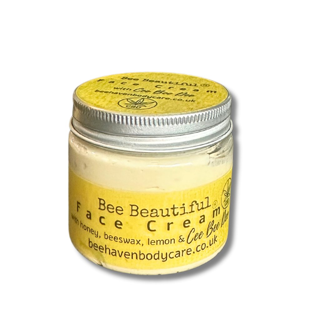 Bee Beautiful Face Cream® - with CBD & Essential Oils (40g) - Bee Haven Bodycare & Gifts