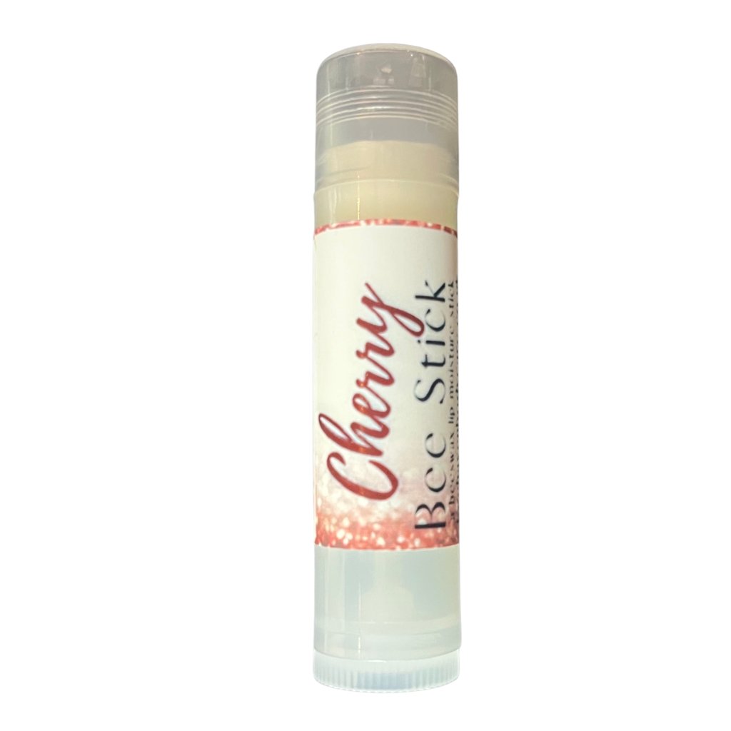 Cherry Beeswax Lip Moisture Stick - Cherry Bee Stick - Bee Haven Bodycare & Gifts