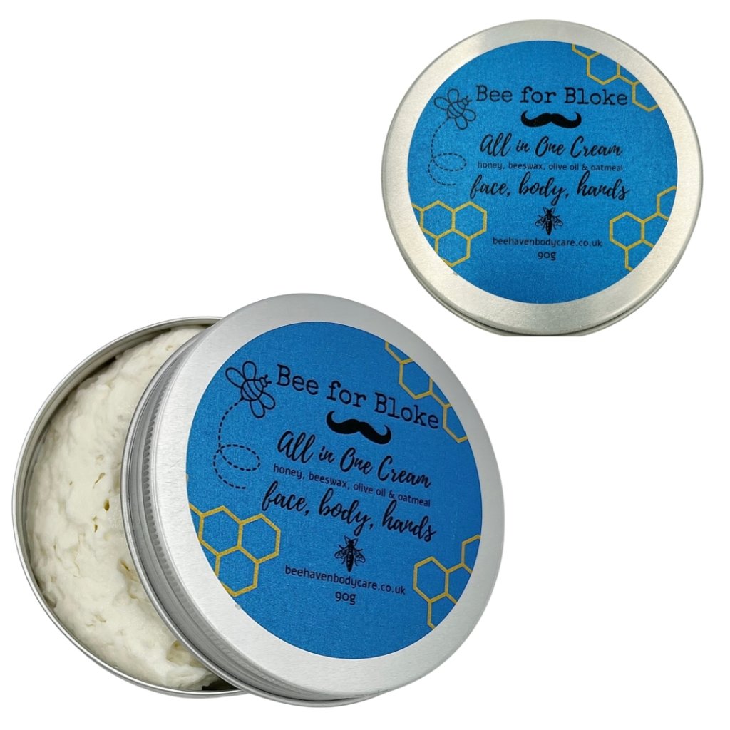 Face, Body & Hand Cream -Bee for Bloke All In One - Bee Haven Bodycare & Gifts