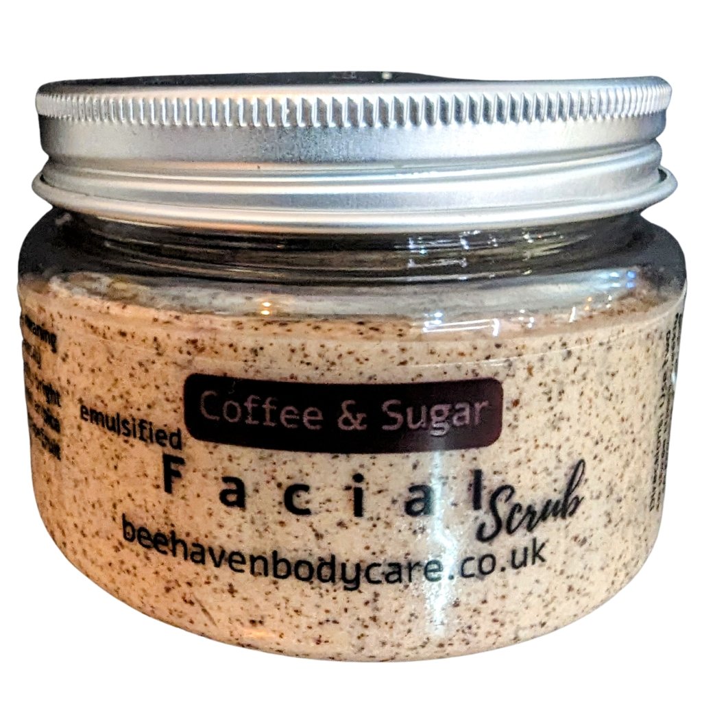 Facial Scrub - Coffee, Sugar and Grapefruit - Bee Haven Bodycare & Gifts