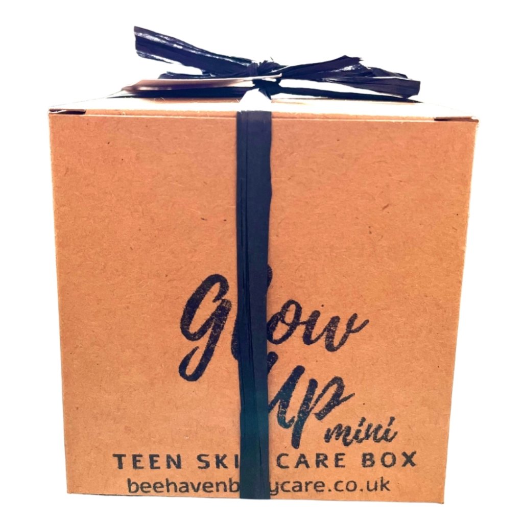Glow Up Mini Teen Skincare Box - BASIC OR ENHANCED - Bee Haven Bodycare & Gifts
