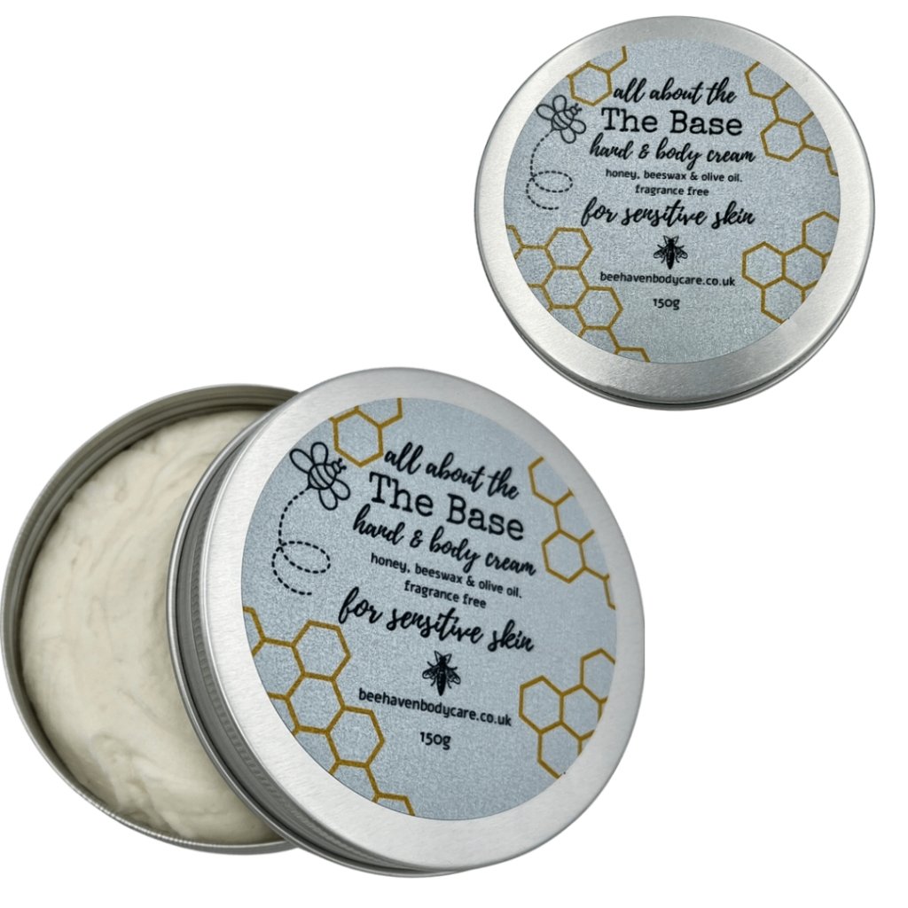 Hand and Body Cream - All About The Base - Bee Haven Bodycare & Gifts