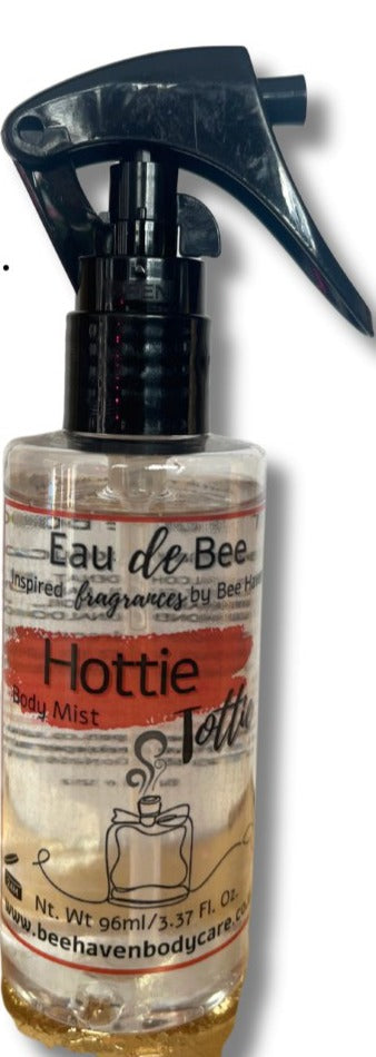 Hottie Tottie Body Mist - Eau De Bee Body Mist - Bee Haven Bodycare & Gifts