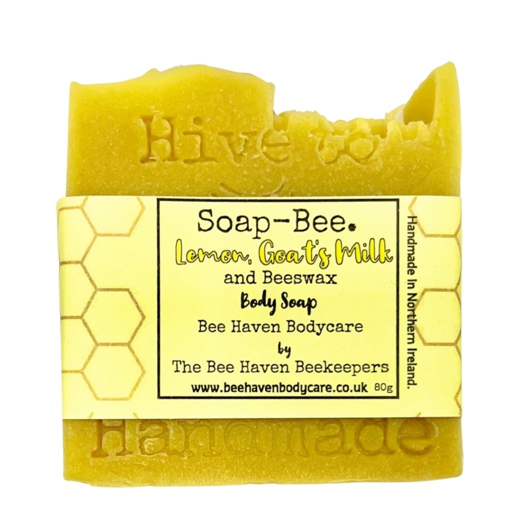 Lemon Goats Milk & Beeswax Soap - Soap-Bee Lemon - Bee Haven Bodycare & Gifts