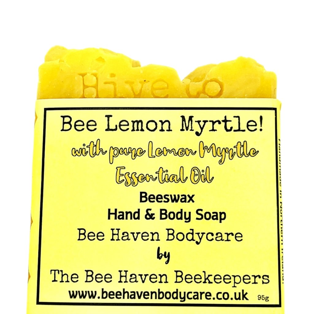 Lemon Myrtle Hand & Body Soap - Bee Lemon Myrtle! - Bee Haven Bodycare & Gifts