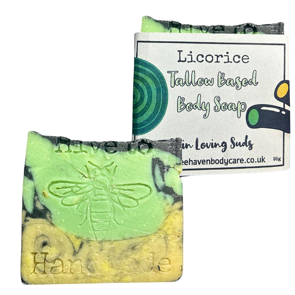 Licorice Fragranced Tallow Soap - Bee Haven Bodycare & Gifts