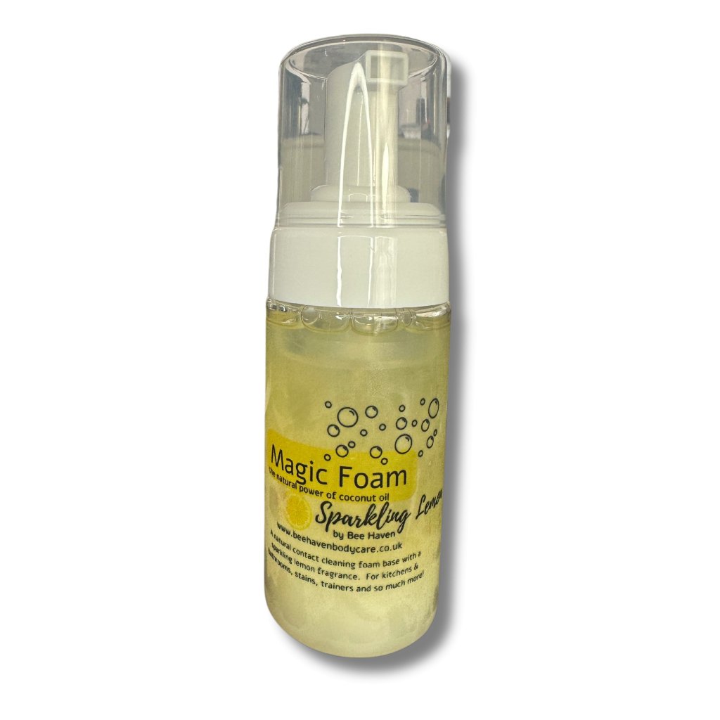 Magic Foam - Natural Cleaning Foam (Sparkling Lemon) - Bee Haven Bodycare & Gifts
