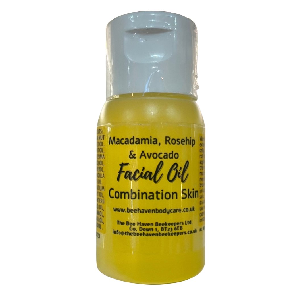 Moisturising Facial Oil - for Combination Skin - Bee Haven Bodycare & Gifts