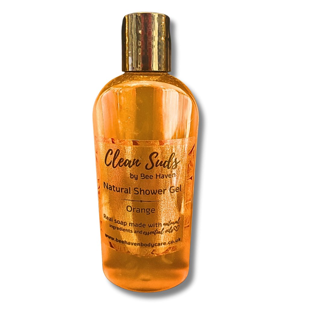 Orange Natural Shower Gel Clean Suds Orange Bee Haven Bodycare Gifts orange-natural-shower-gel-clean-suds-orange-bee-haven-bodycare-gifts