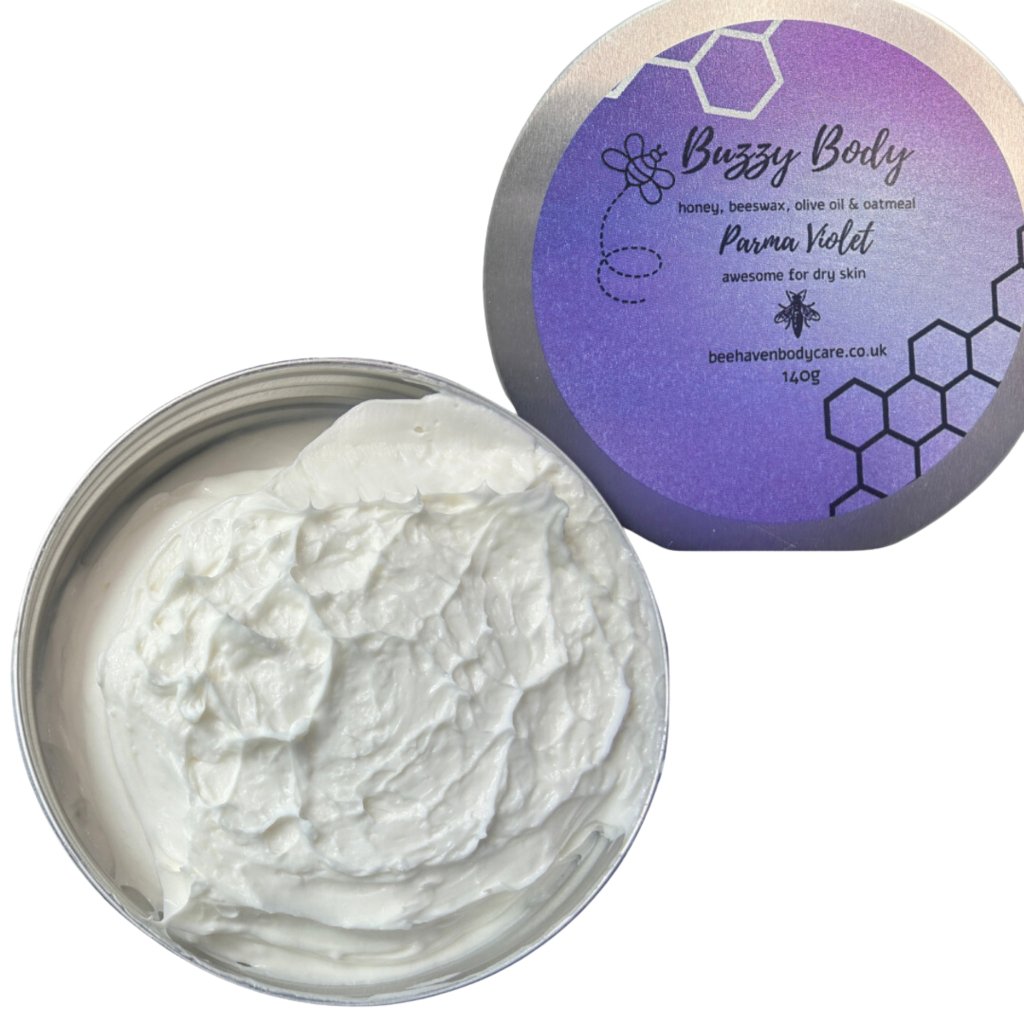 Parma Violet Body Cream - Buzzy Body - Bee Haven Bodycare & Gifts